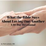 Loving one another.
